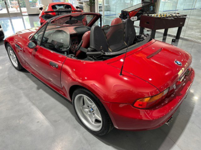 1998 BMW M Roadster in Imola Red 2 over Imola Red & Black Nappa