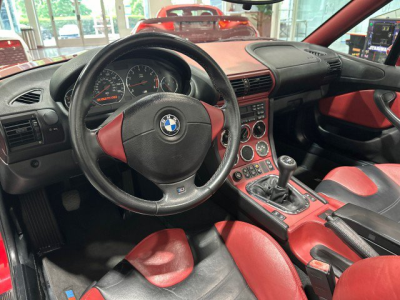 1998 BMW M Roadster in Imola Red 2 over Imola Red & Black Nappa