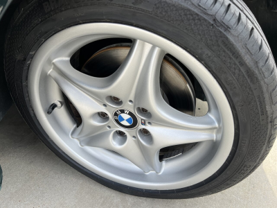 1998 BMW M Roadster in Boston Green Metallic over Dark Gray & Black Nappa