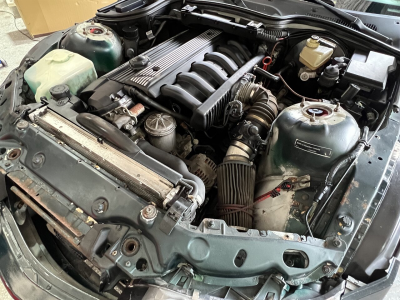 1998 BMW M Roadster in Boston Green Metallic over Dark Gray & Black Nappa