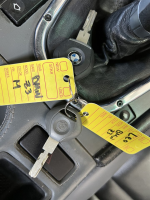 1998 BMW M Roadster in Boston Green Metallic over Dark Gray & Black Nappa
