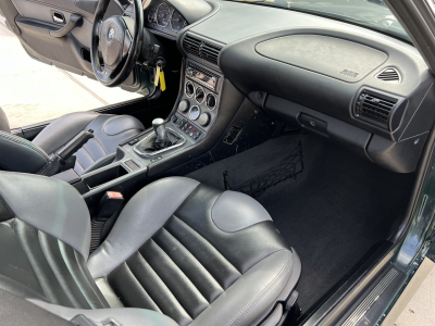 1998 BMW M Roadster in Boston Green Metallic over Dark Gray & Black Nappa