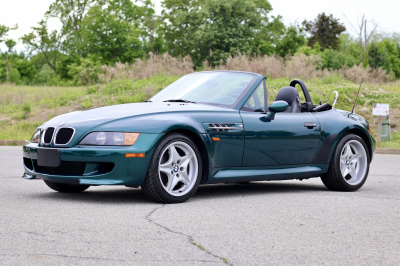 1998 BMW M Roadster in Boston Green Metallic over Black Nappa