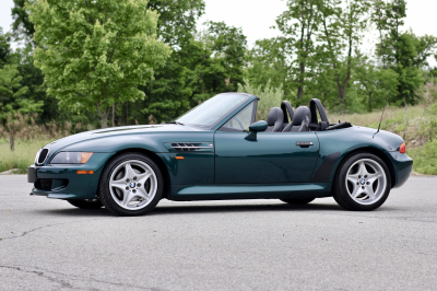 1998 BMW M Roadster in Boston Green Metallic over Black Nappa