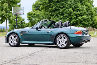 1998 BMW M Roadster in Boston Green Metallic over Black Nappa