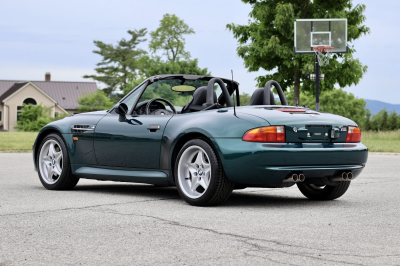 1998 BMW M Roadster in Boston Green Metallic over Black Nappa