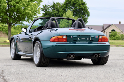 1998 BMW M Roadster in Boston Green Metallic over Black Nappa