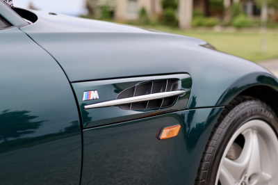 1998 BMW M Roadster in Boston Green Metallic over Black Nappa