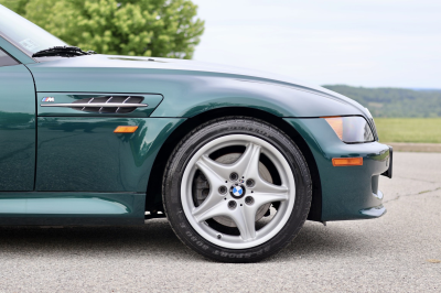 1998 BMW M Roadster in Boston Green Metallic over Black Nappa