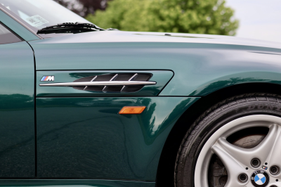 1998 BMW M Roadster in Boston Green Metallic over Black Nappa