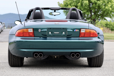 1998 BMW M Roadster in Boston Green Metallic over Black Nappa
