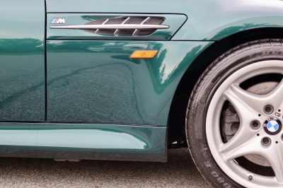 1998 BMW M Roadster in Boston Green Metallic over Black Nappa