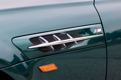 1998 BMW M Roadster in Boston Green Metallic over Black Nappa