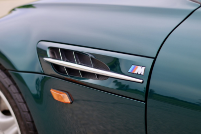 1998 BMW M Roadster in Boston Green Metallic over Black Nappa