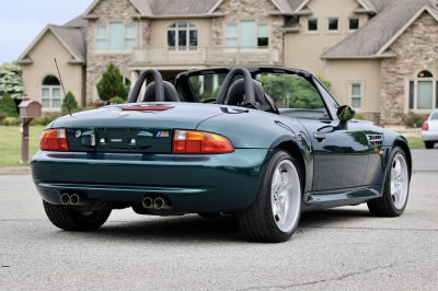 1998 BMW M Roadster in Boston Green Metallic over Black Nappa