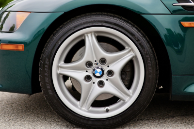 1998 BMW M Roadster in Boston Green Metallic over Black Nappa