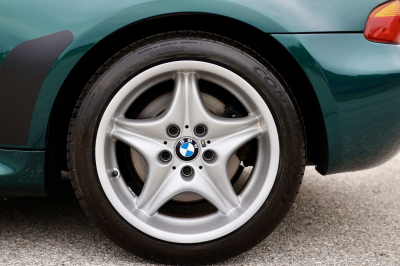 1998 BMW M Roadster in Boston Green Metallic over Black Nappa