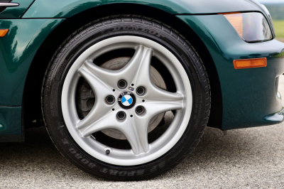 1998 BMW M Roadster in Boston Green Metallic over Black Nappa