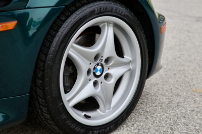 1998 BMW M Roadster in Boston Green Metallic over Black Nappa