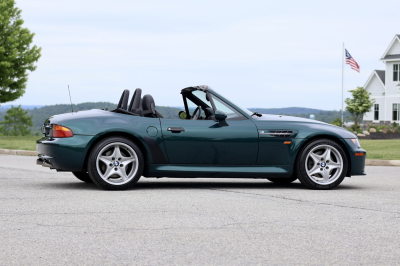 1998 BMW M Roadster in Boston Green Metallic over Black Nappa