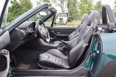 1998 BMW M Roadster in Boston Green Metallic over Black Nappa