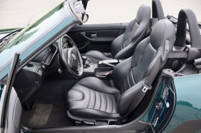 1998 BMW M Roadster in Boston Green Metallic over Black Nappa