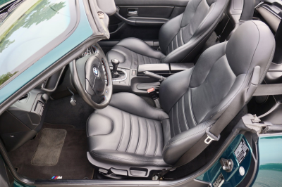 1998 BMW M Roadster in Boston Green Metallic over Black Nappa
