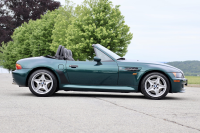 1998 BMW M Roadster in Boston Green Metallic over Black Nappa