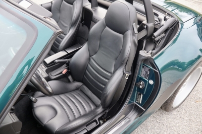 1998 BMW M Roadster in Boston Green Metallic over Black Nappa
