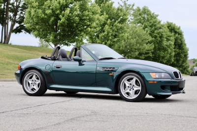 1998 BMW M Roadster in Boston Green Metallic over Black Nappa