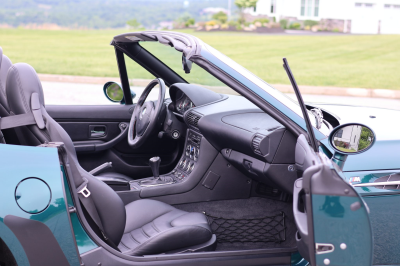 1998 BMW M Roadster in Boston Green Metallic over Black Nappa