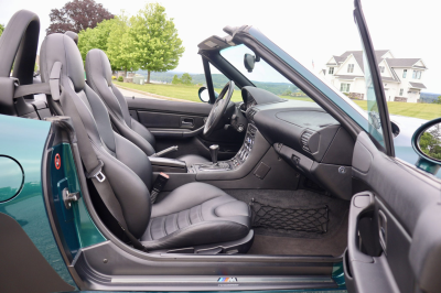 1998 BMW M Roadster in Boston Green Metallic over Black Nappa