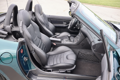 1998 BMW M Roadster in Boston Green Metallic over Black Nappa
