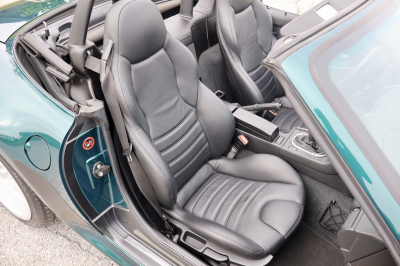 1998 BMW M Roadster in Boston Green Metallic over Black Nappa