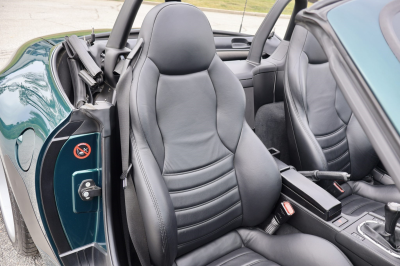 1998 BMW M Roadster in Boston Green Metallic over Black Nappa