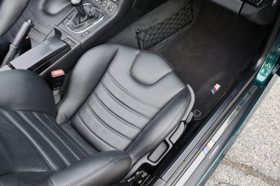 1998 BMW M Roadster in Boston Green Metallic over Black Nappa