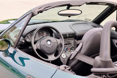 1998 BMW M Roadster in Boston Green Metallic over Black Nappa