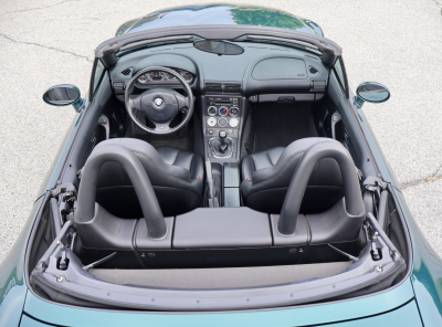 1998 BMW M Roadster in Boston Green Metallic over Black Nappa