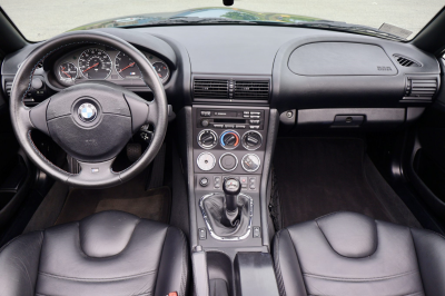1998 BMW M Roadster in Boston Green Metallic over Black Nappa