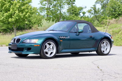 1998 BMW M Roadster in Boston Green Metallic over Black Nappa