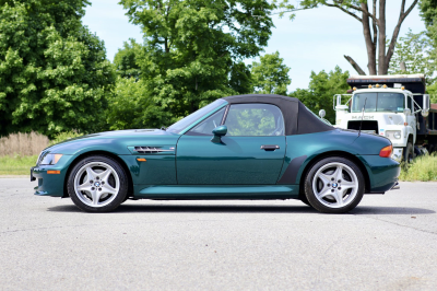1998 BMW M Roadster in Boston Green Metallic over Black Nappa
