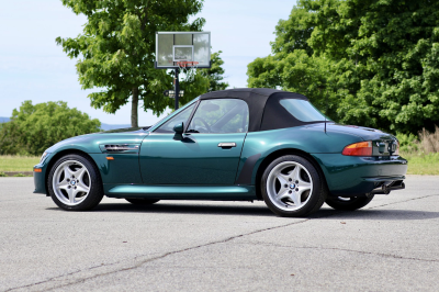 1998 BMW M Roadster in Boston Green Metallic over Black Nappa