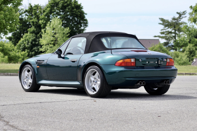 1998 BMW M Roadster in Boston Green Metallic over Black Nappa