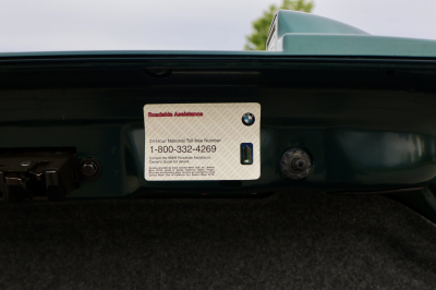 1998 BMW M Roadster in Boston Green Metallic over Black Nappa