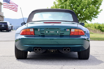 1998 BMW M Roadster in Boston Green Metallic over Black Nappa