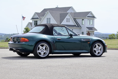 1998 BMW M Roadster in Boston Green Metallic over Black Nappa