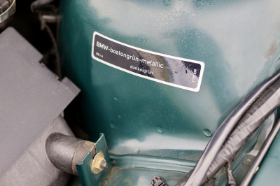 1998 BMW M Roadster in Boston Green Metallic over Black Nappa