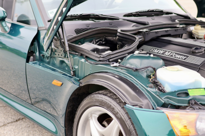 1998 BMW M Roadster in Boston Green Metallic over Black Nappa