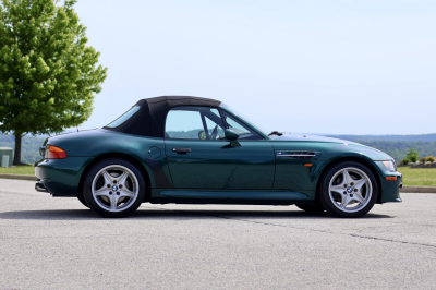 1998 BMW M Roadster in Boston Green Metallic over Black Nappa