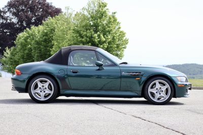 1998 BMW M Roadster in Boston Green Metallic over Black Nappa